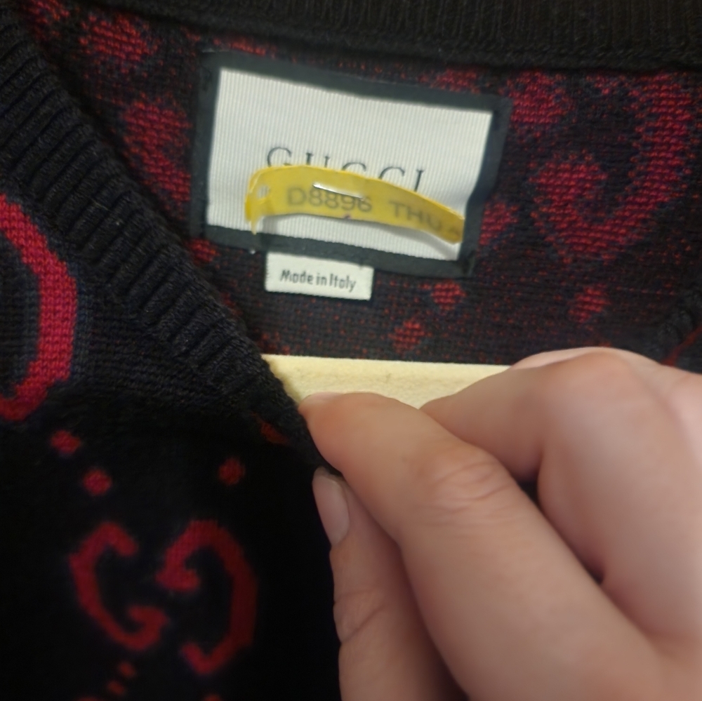 Mens gucci monogram jumper - Picture 4 of 5